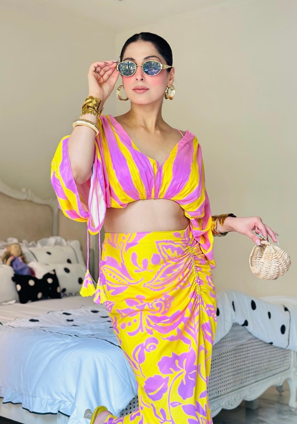 PINK AND NEON RESORT OUTFIT