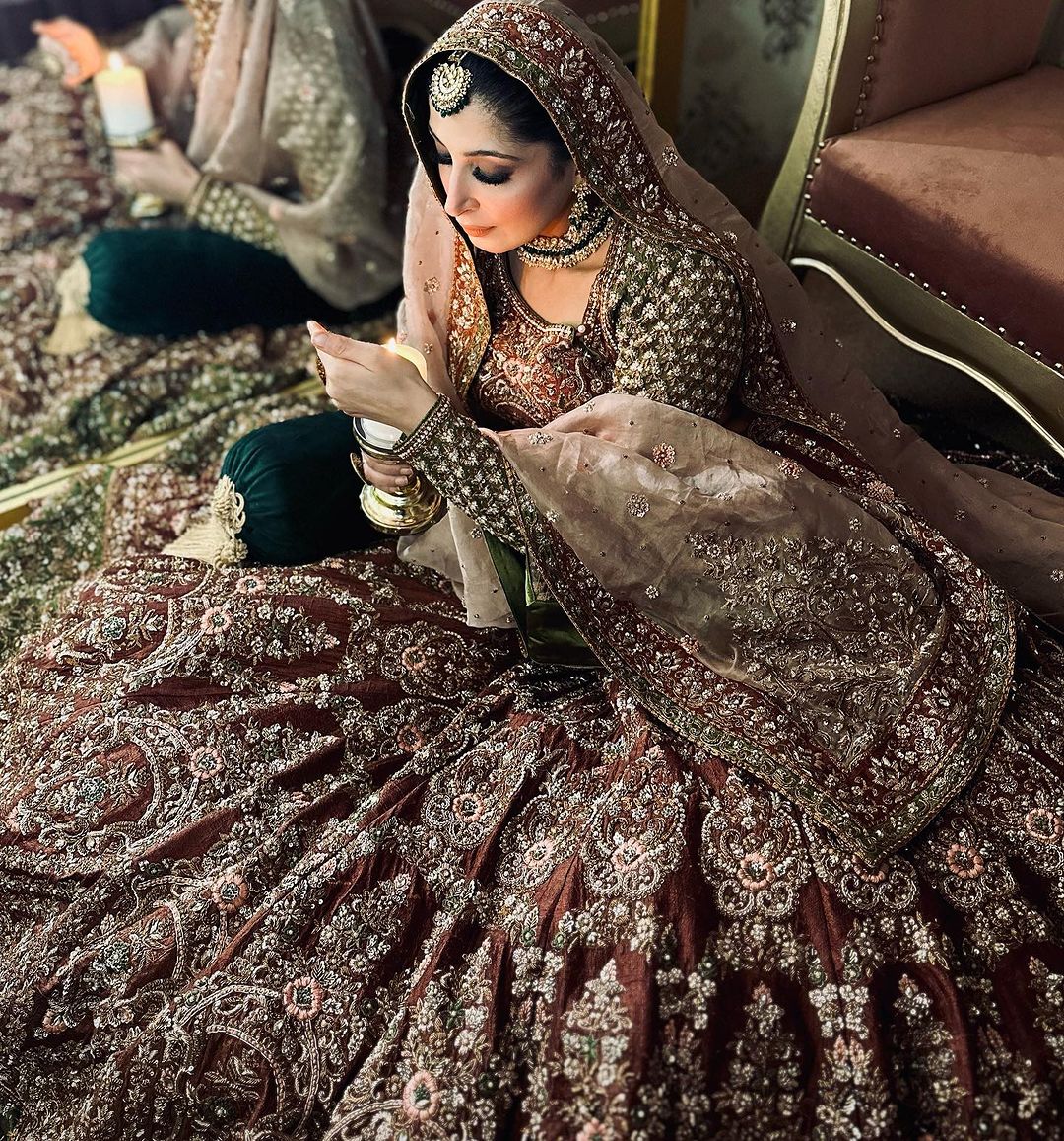 TERRA ROSA DESIGNED LEHENGA WITH HEAVY EMBROIDERY