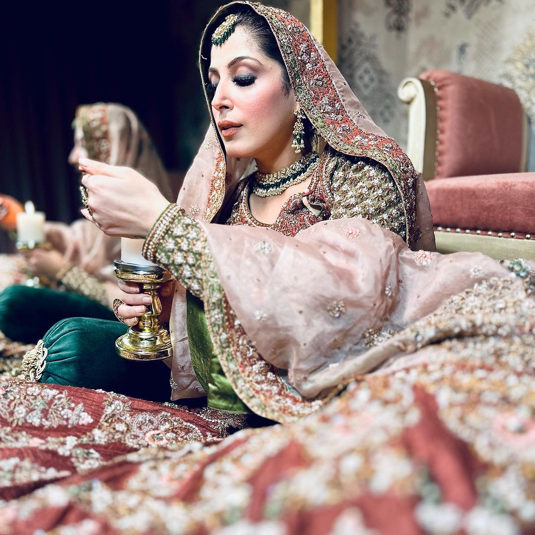 TERRA ROSA DESIGNED LEHENGA WITH HEAVY EMBROIDERY