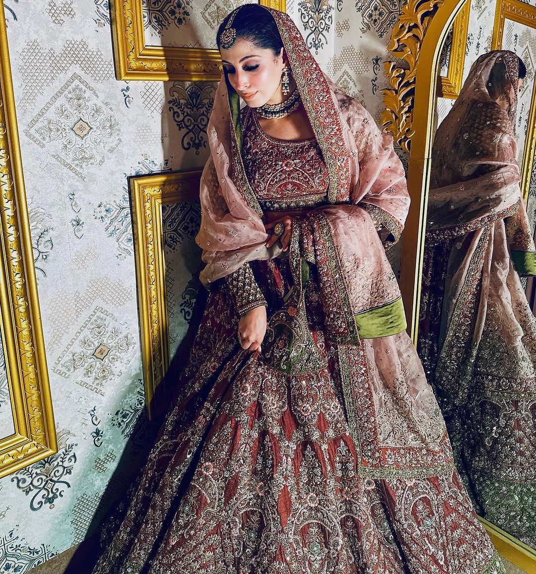 TERRA ROSA DESIGNED LEHENGA WITH HEAVY EMBROIDERY