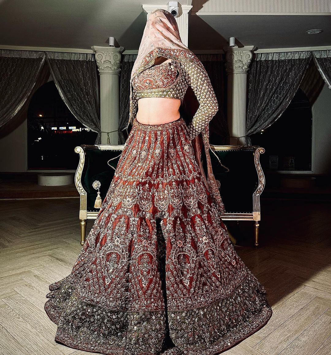 TERRA ROSA DESIGNED LEHENGA WITH HEAVY EMBROIDERY