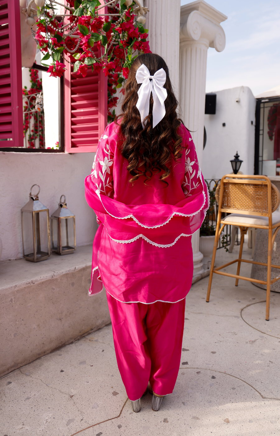 NOSTALGIC PINK SUIT SET