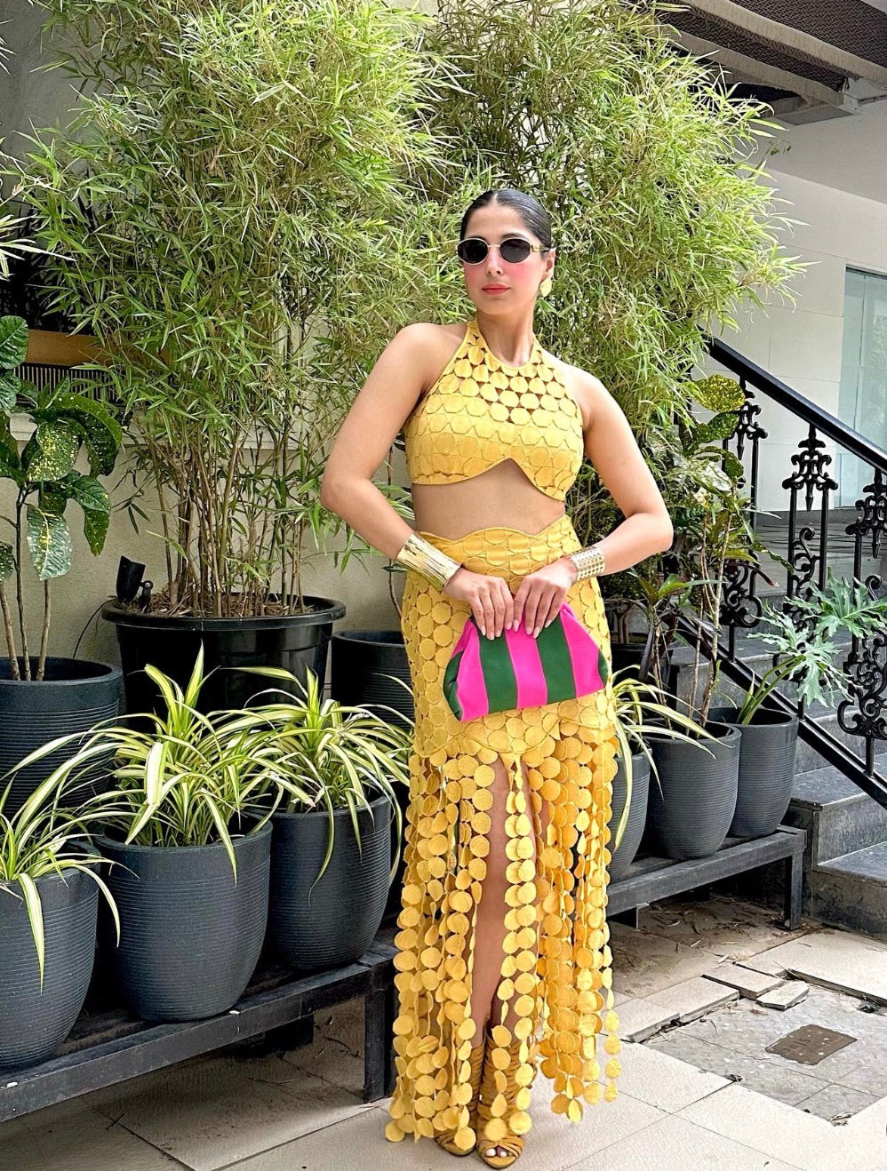 MUSTARD CO-ORD SET