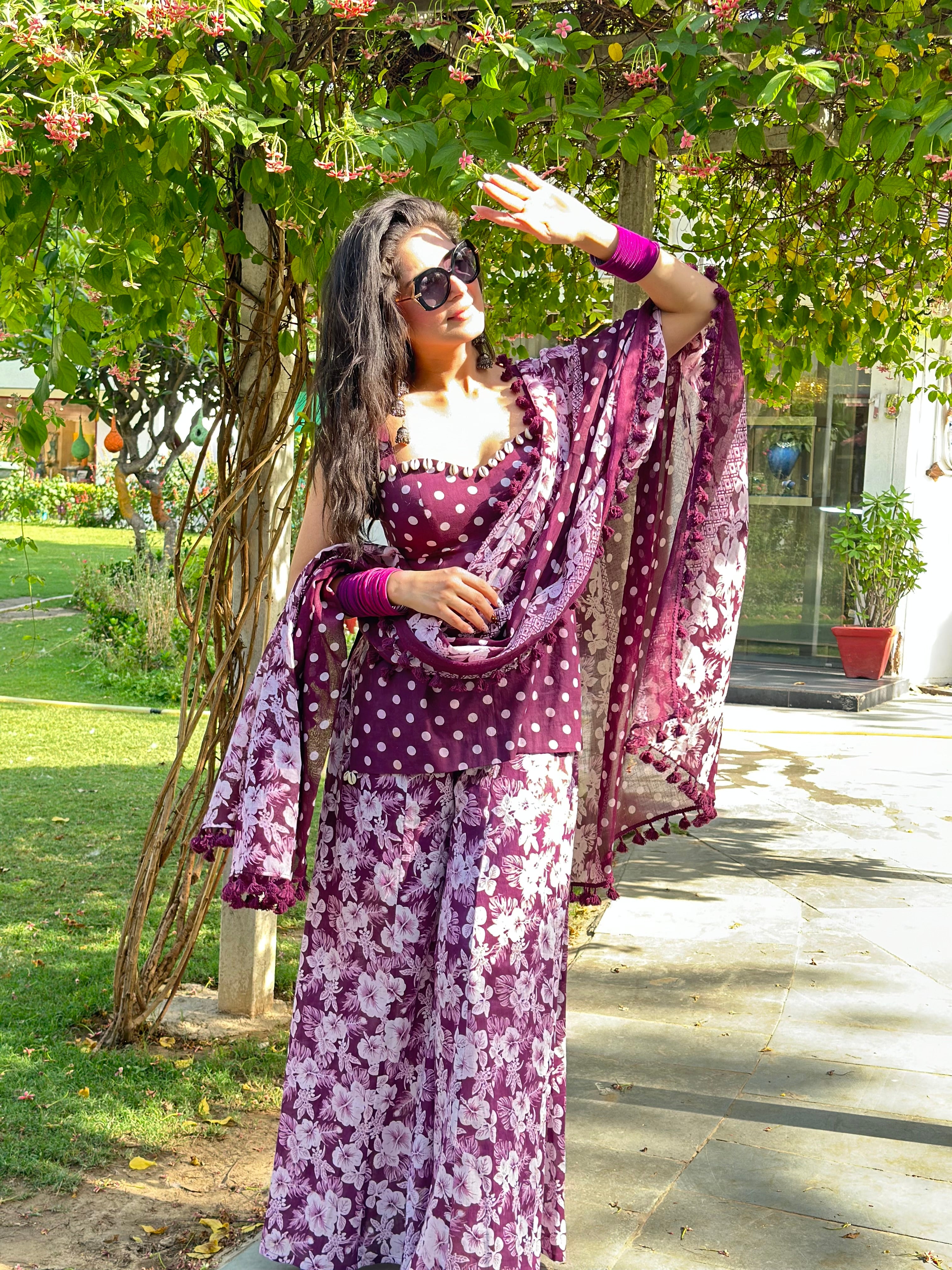 DEEP PLUM SUIT