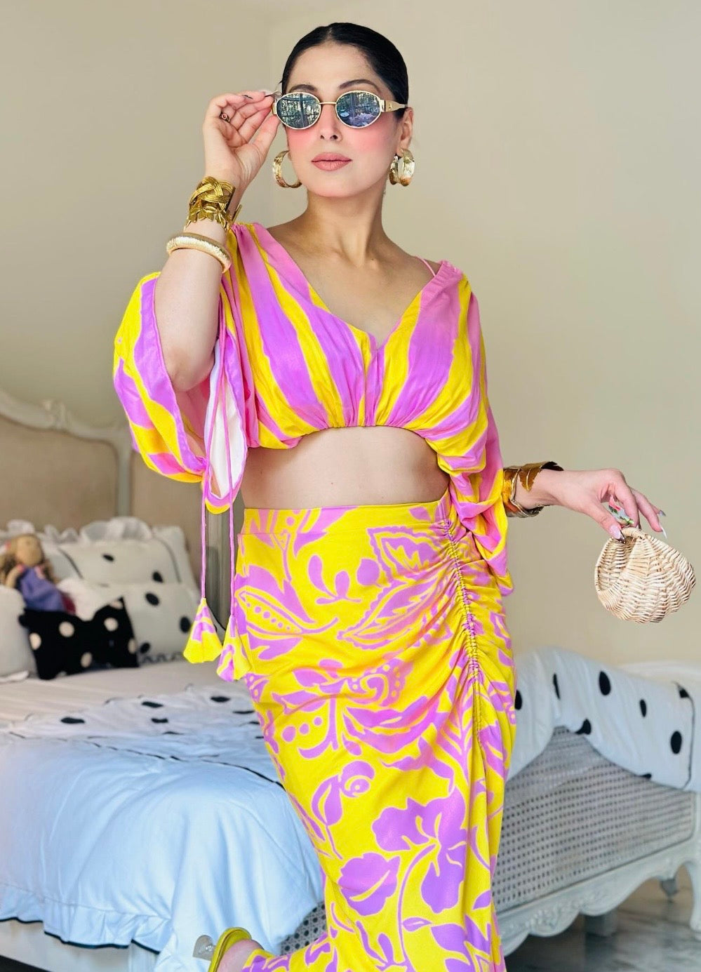PINK AND NEON RESORT OUTFIT