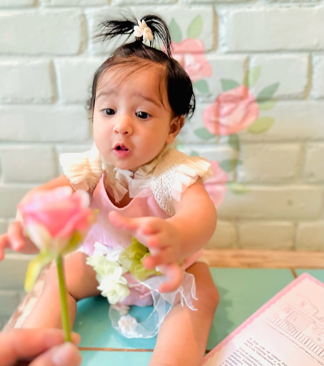 3D - FLOWER LACE ROMPER