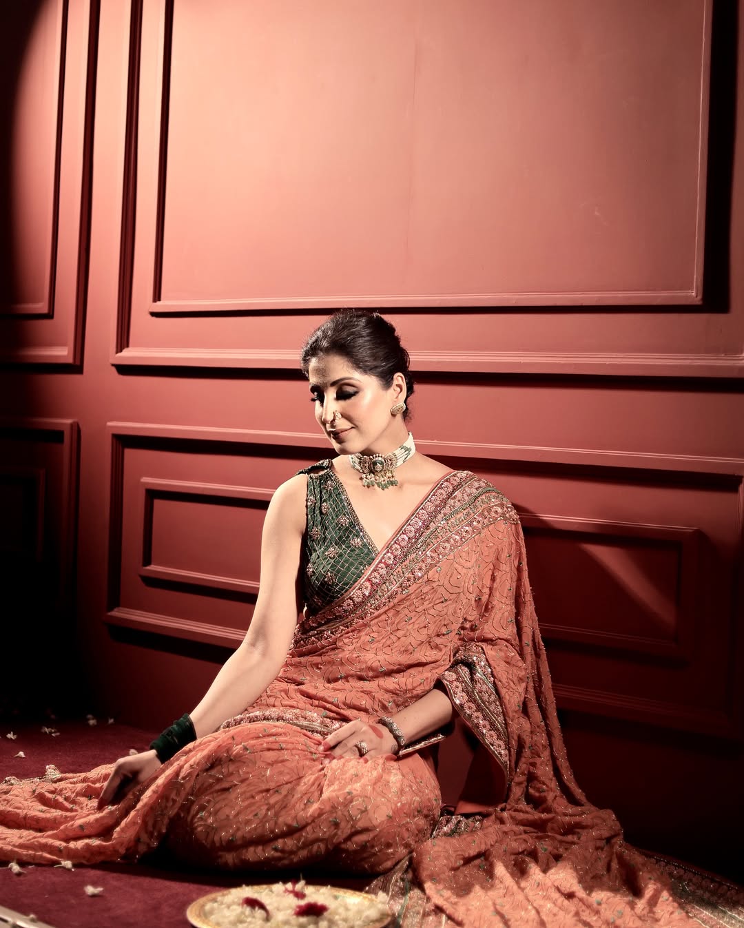 CANTALOUPE SAREE
