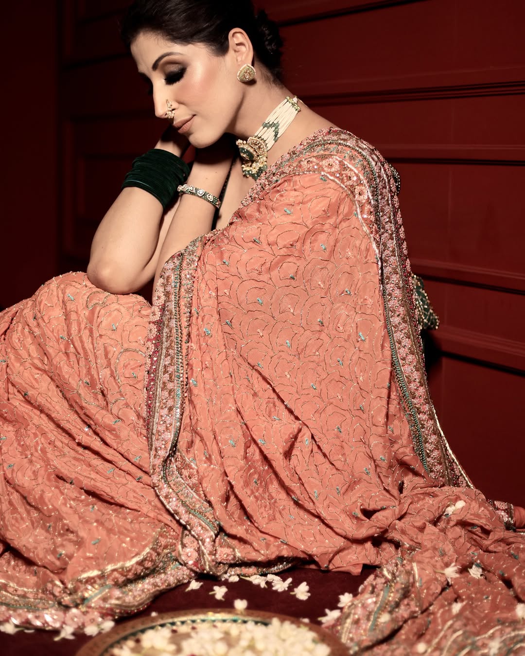 CANTALOUPE SAREE