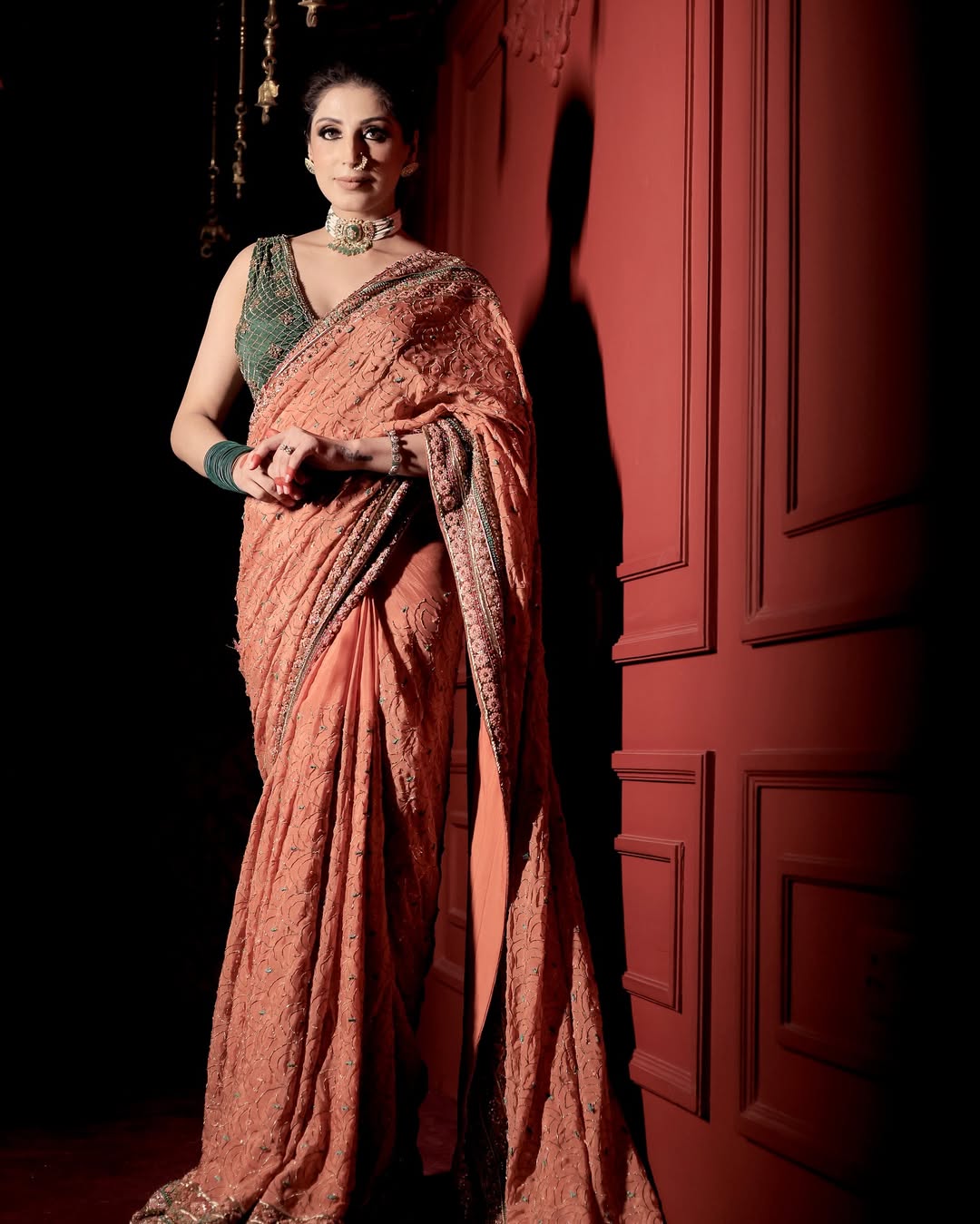 CANTALOUPE SAREE