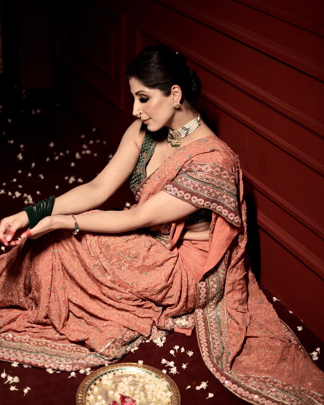 CANTALOUPE SAREE