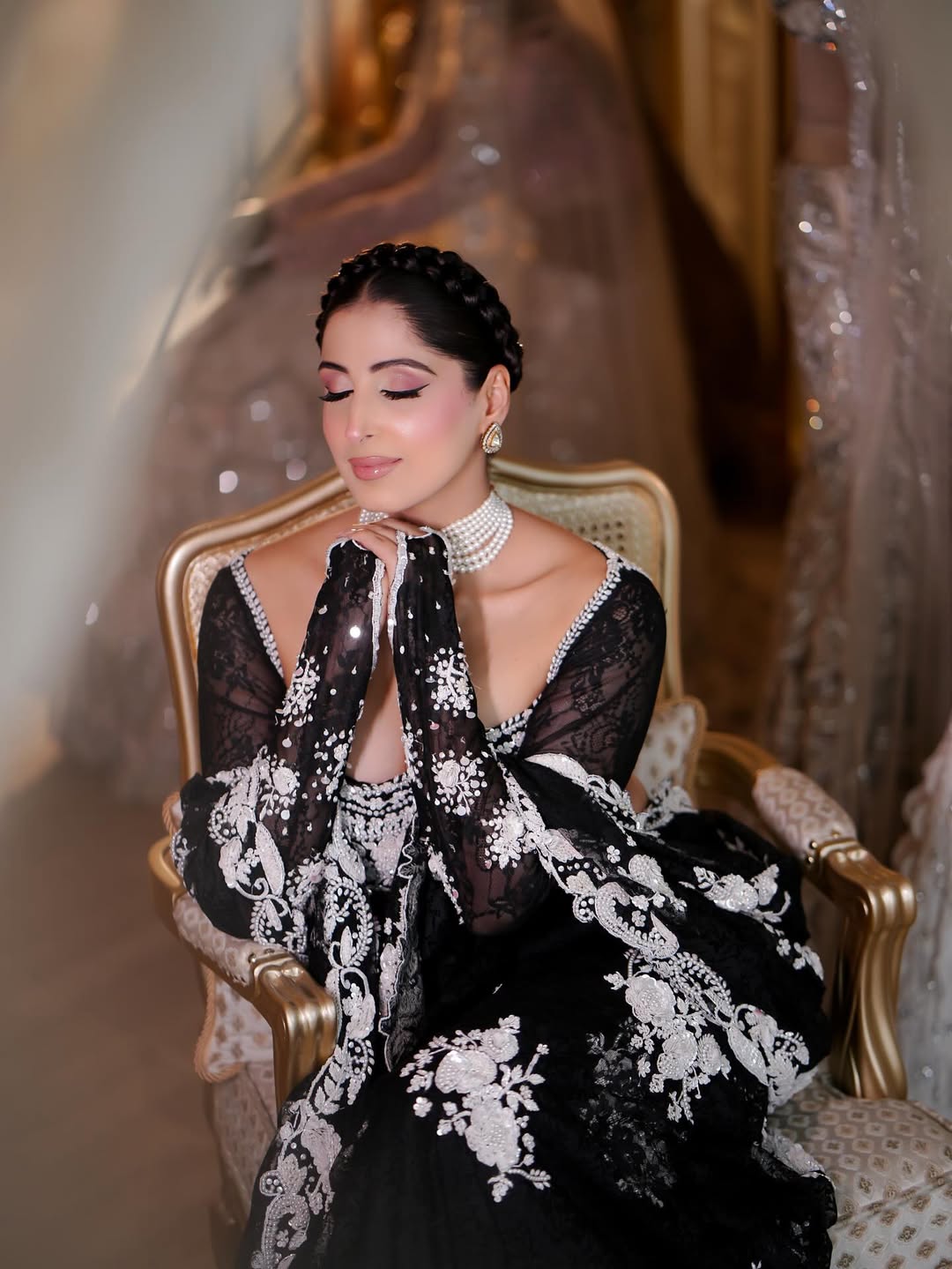 ROYAL BLACK SAREE