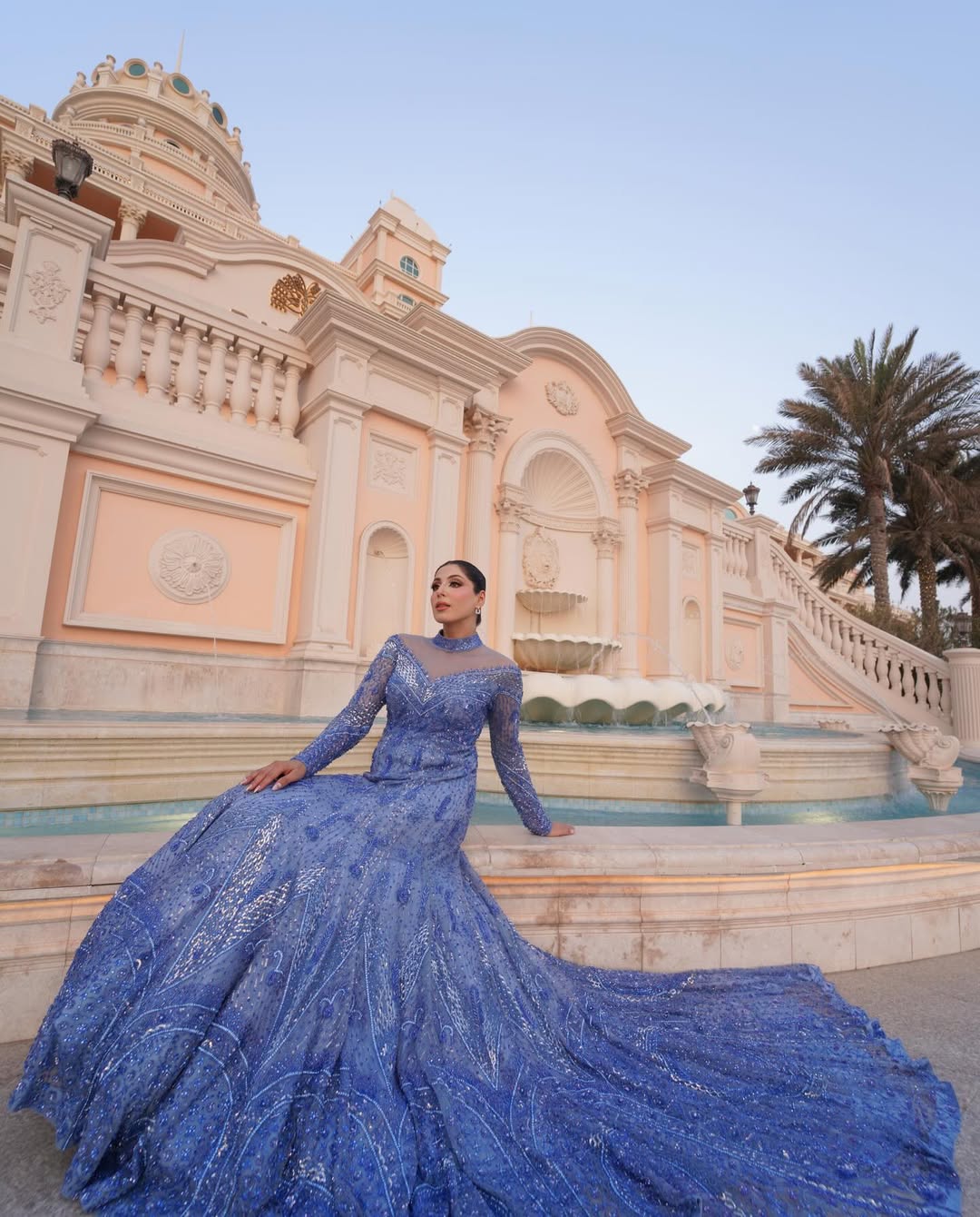 ICE BLUE GOWN