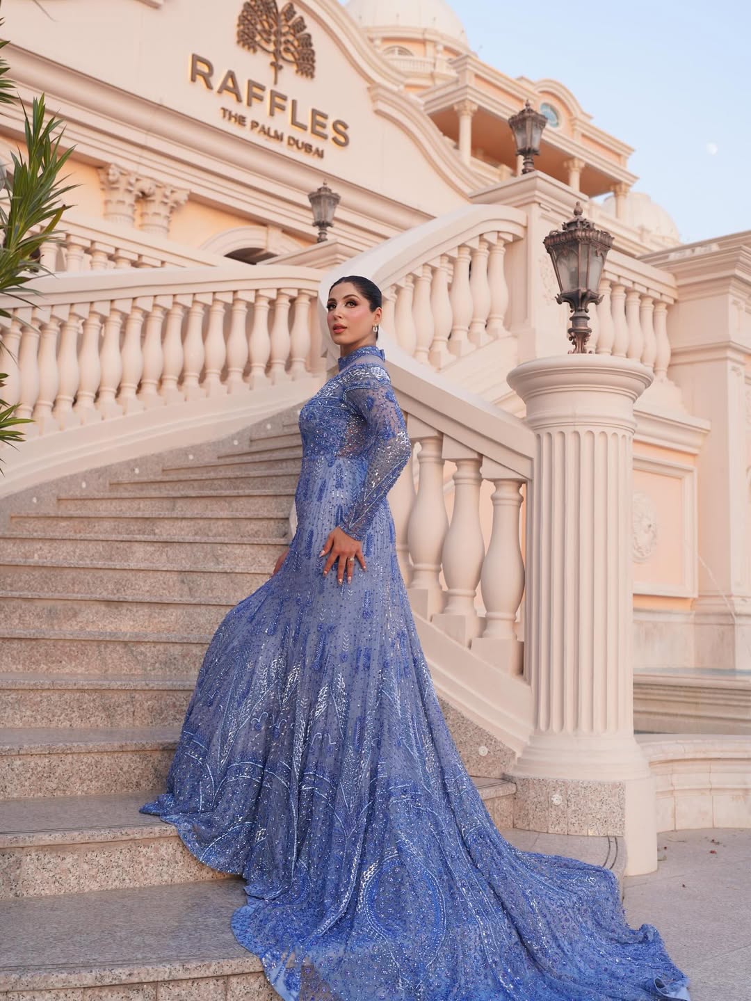 ICE BLUE GOWN