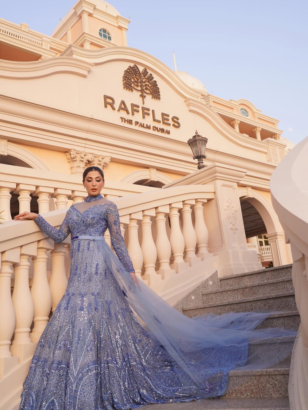 ICE BLUE GOWN