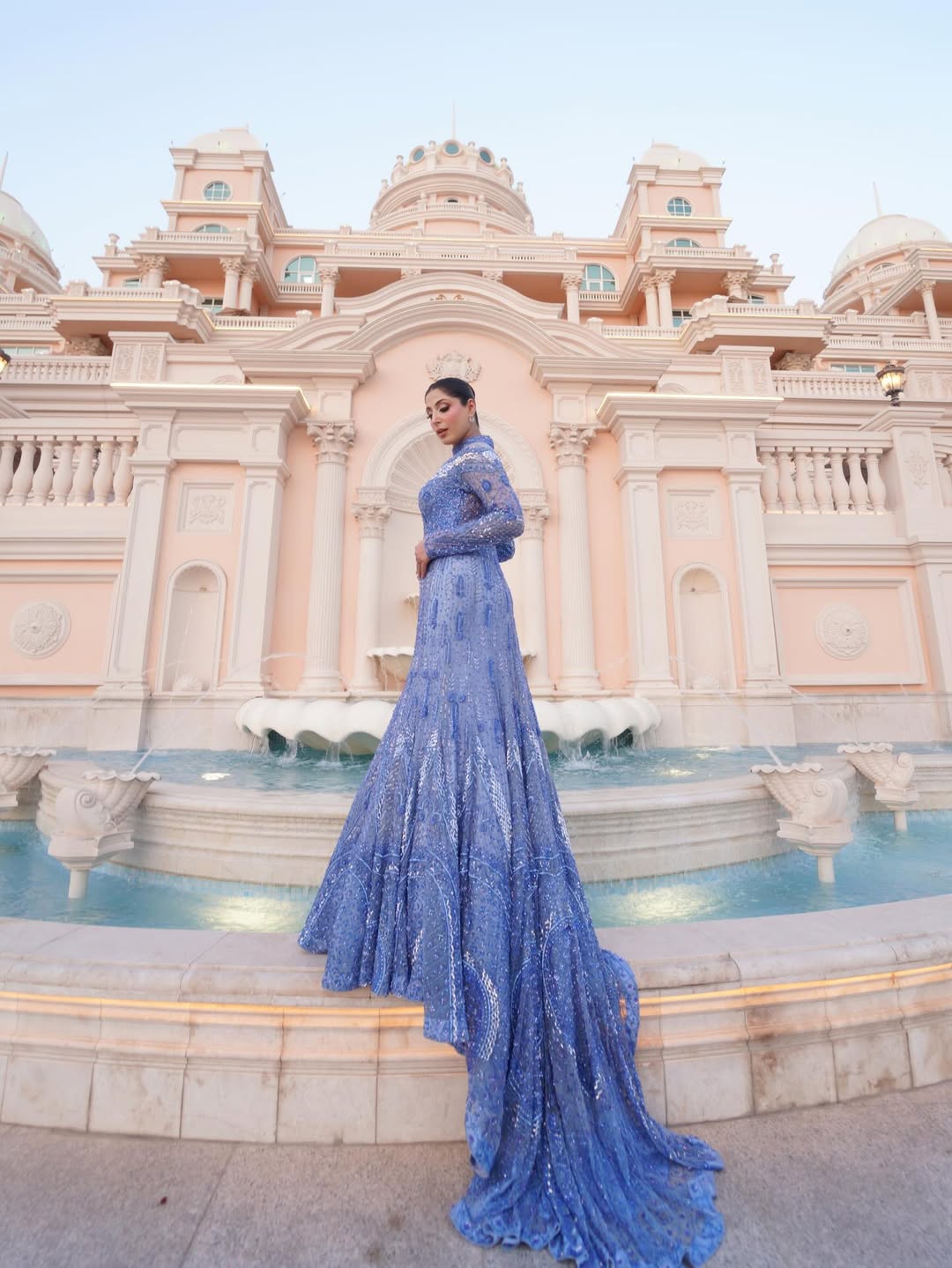 ICE BLUE GOWN