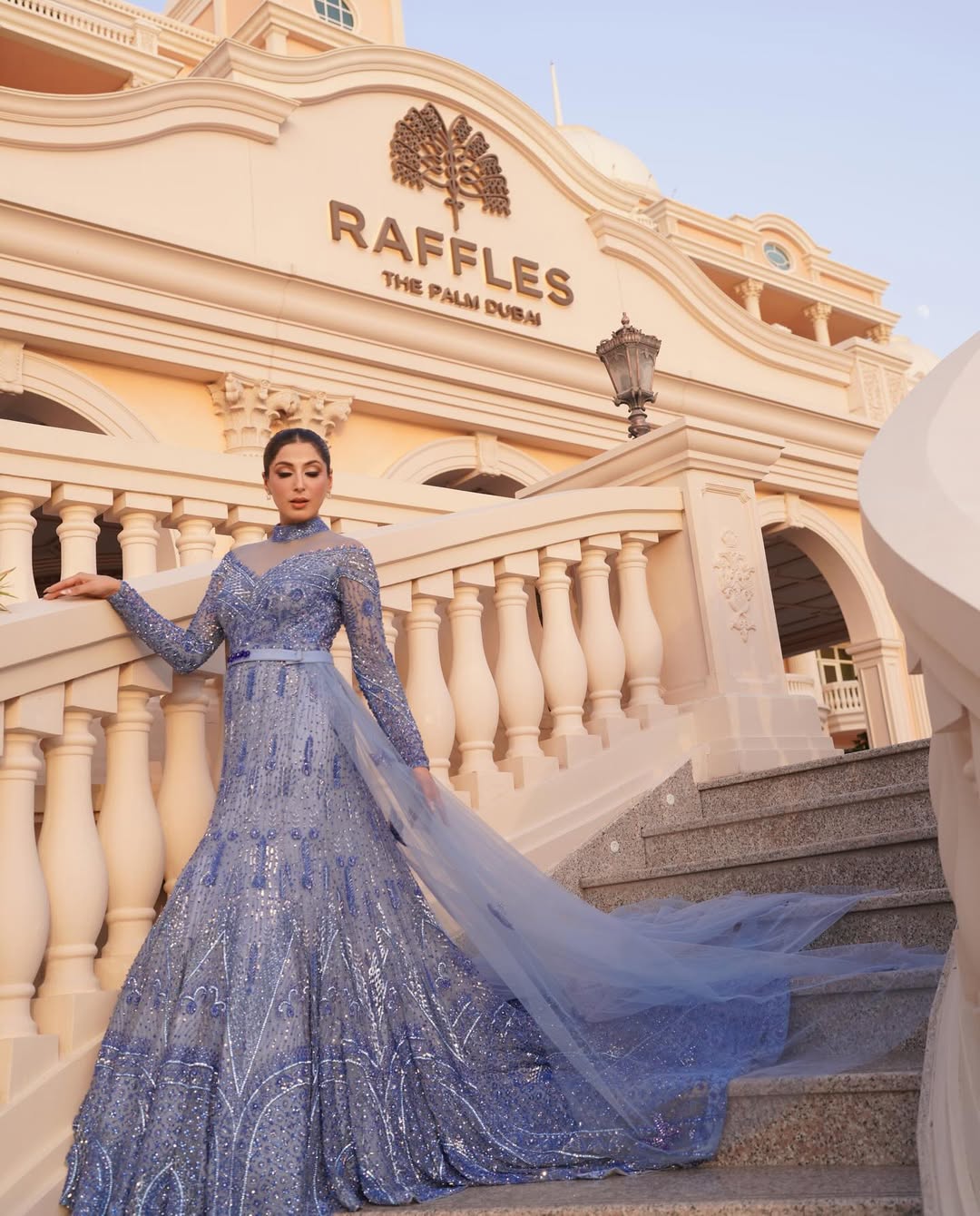 ICE BLUE GOWN