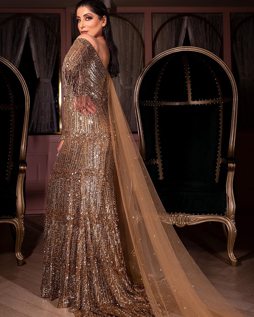 fish cut gown 