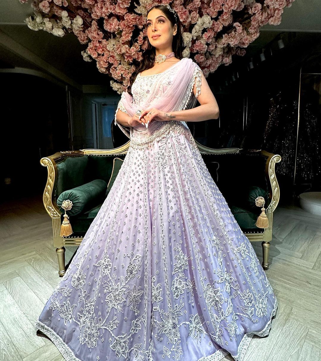 bridal gown