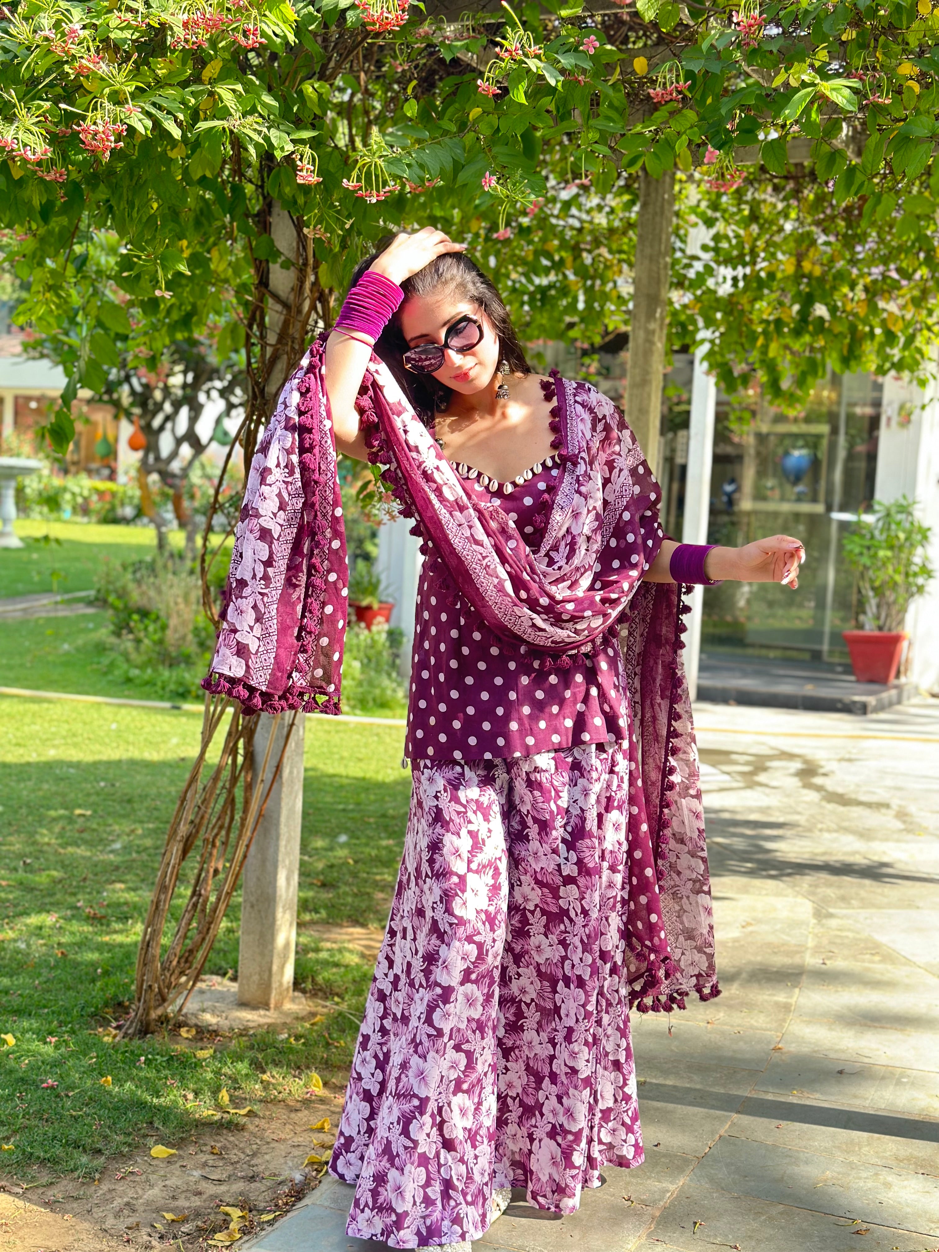 DEEP PLUM SUIT