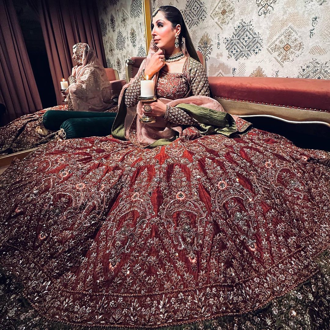 TERRA ROSA DESIGNED LEHENGA WITH HEAVY EMBROIDERY