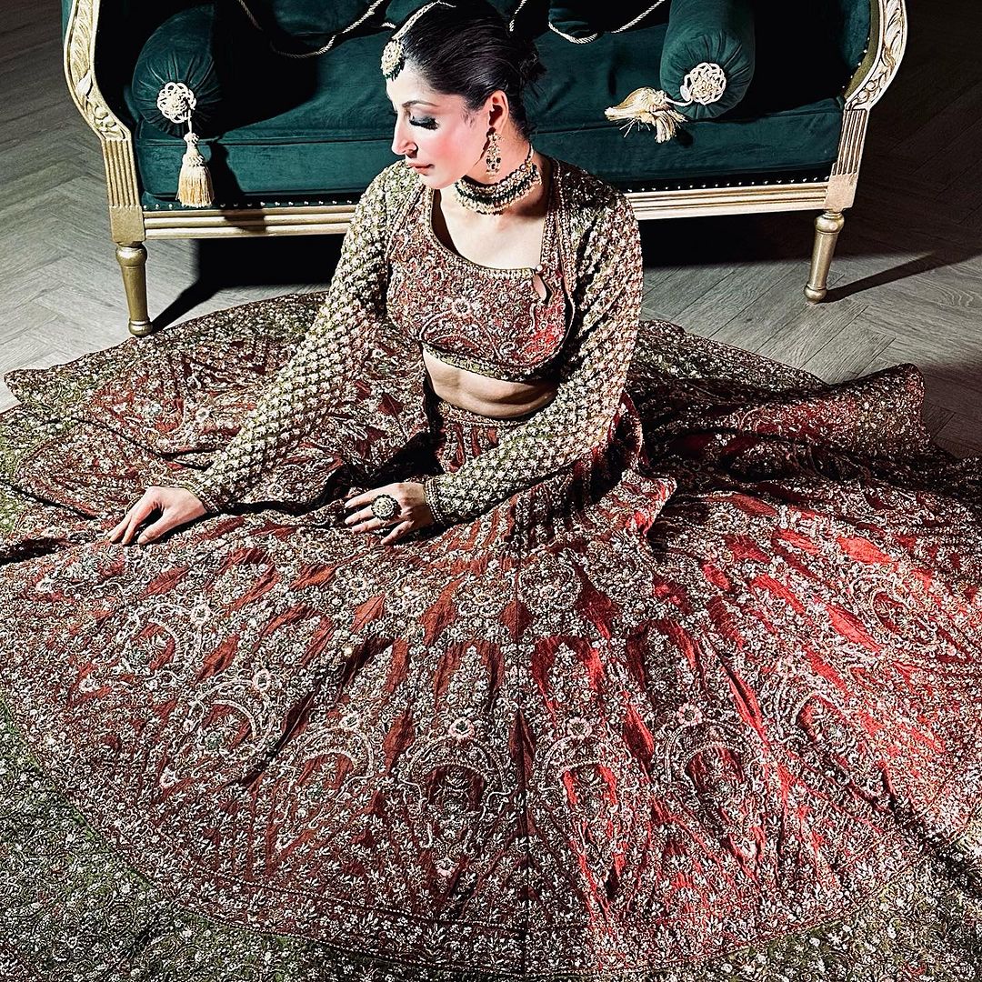 TERRA ROSA DESIGNED LEHENGA WITH HEAVY EMBROIDERY