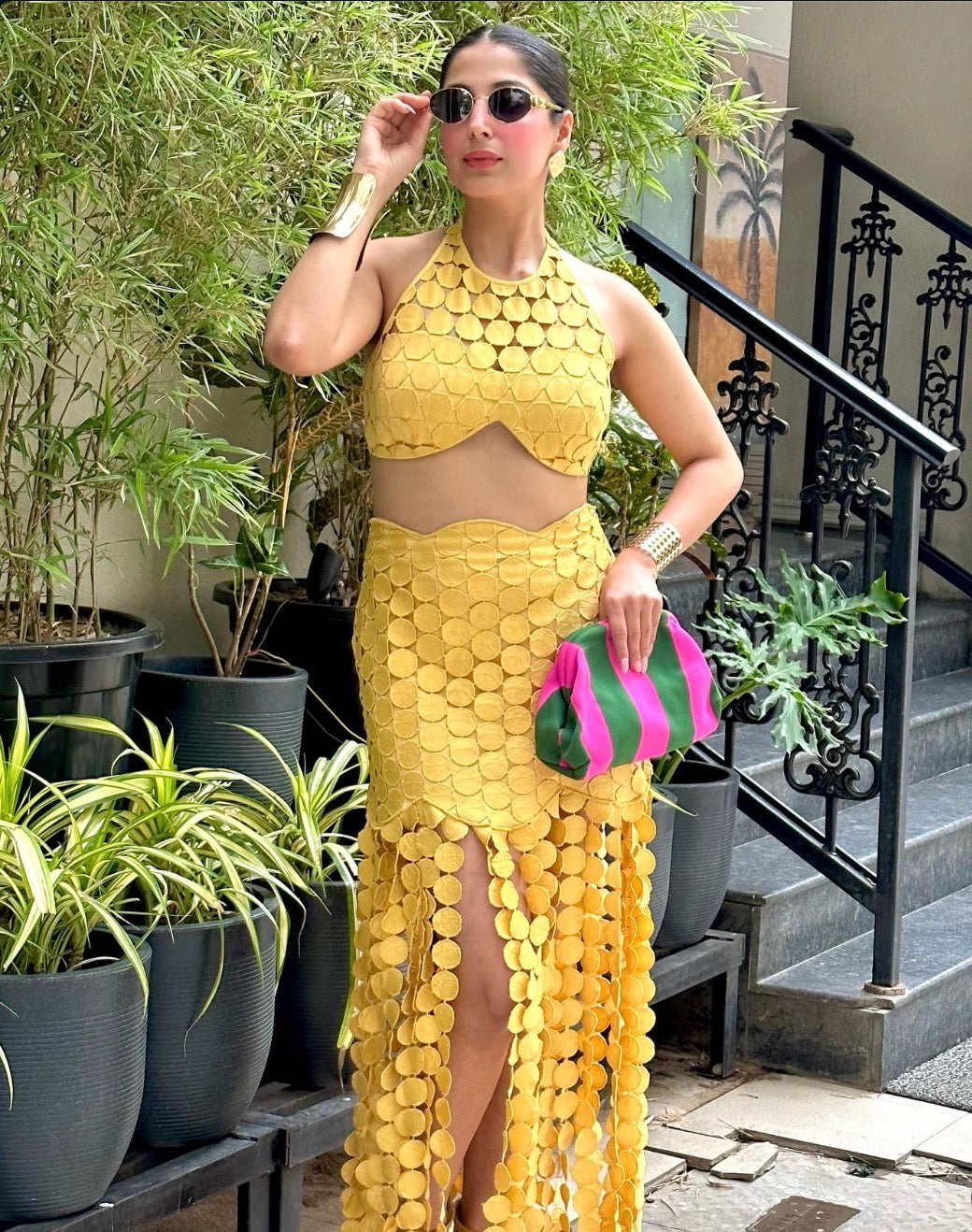MUSTARD CO-ORD SET