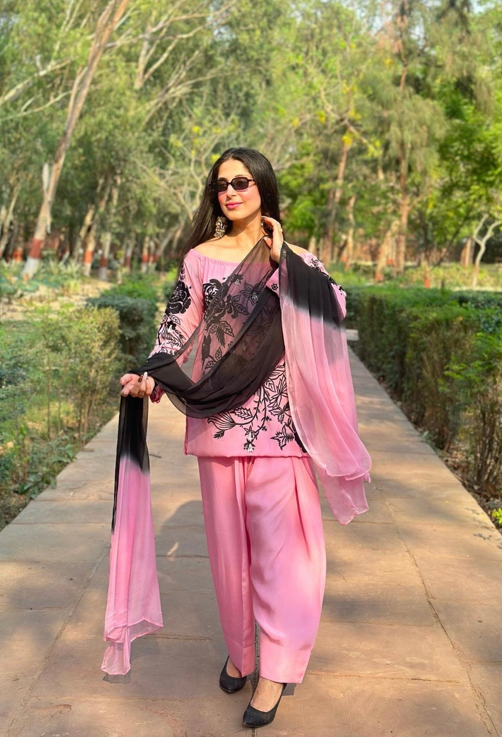 OFF SHOULDER KUTI SET