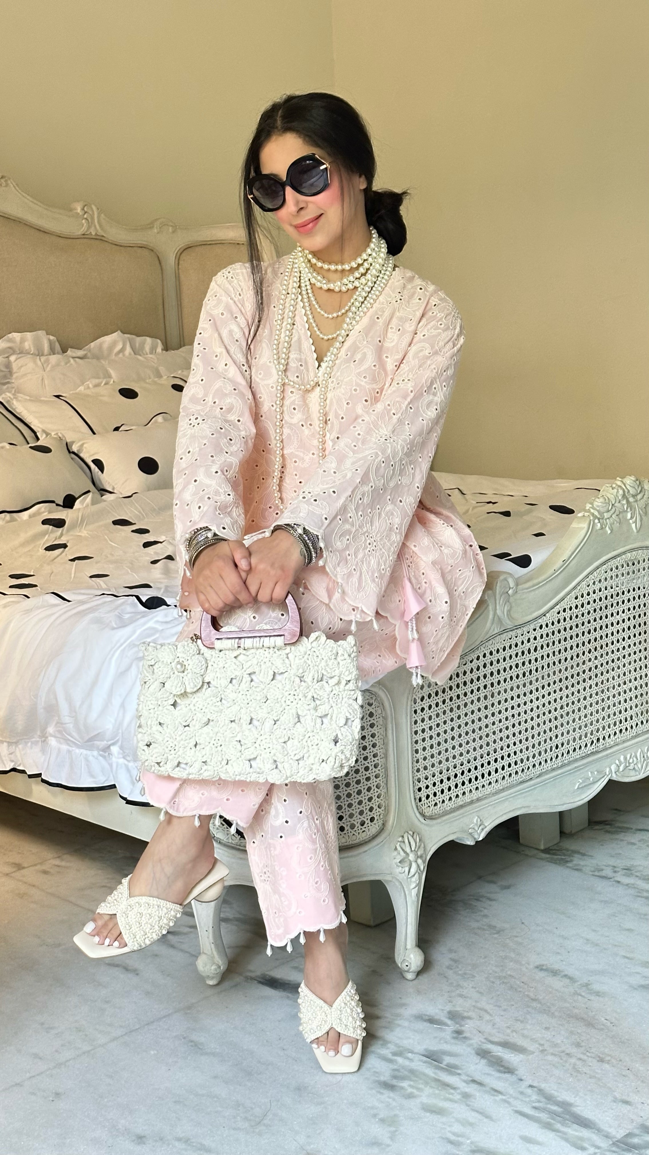 BABY PINK ANGRAKHA OUTFIT