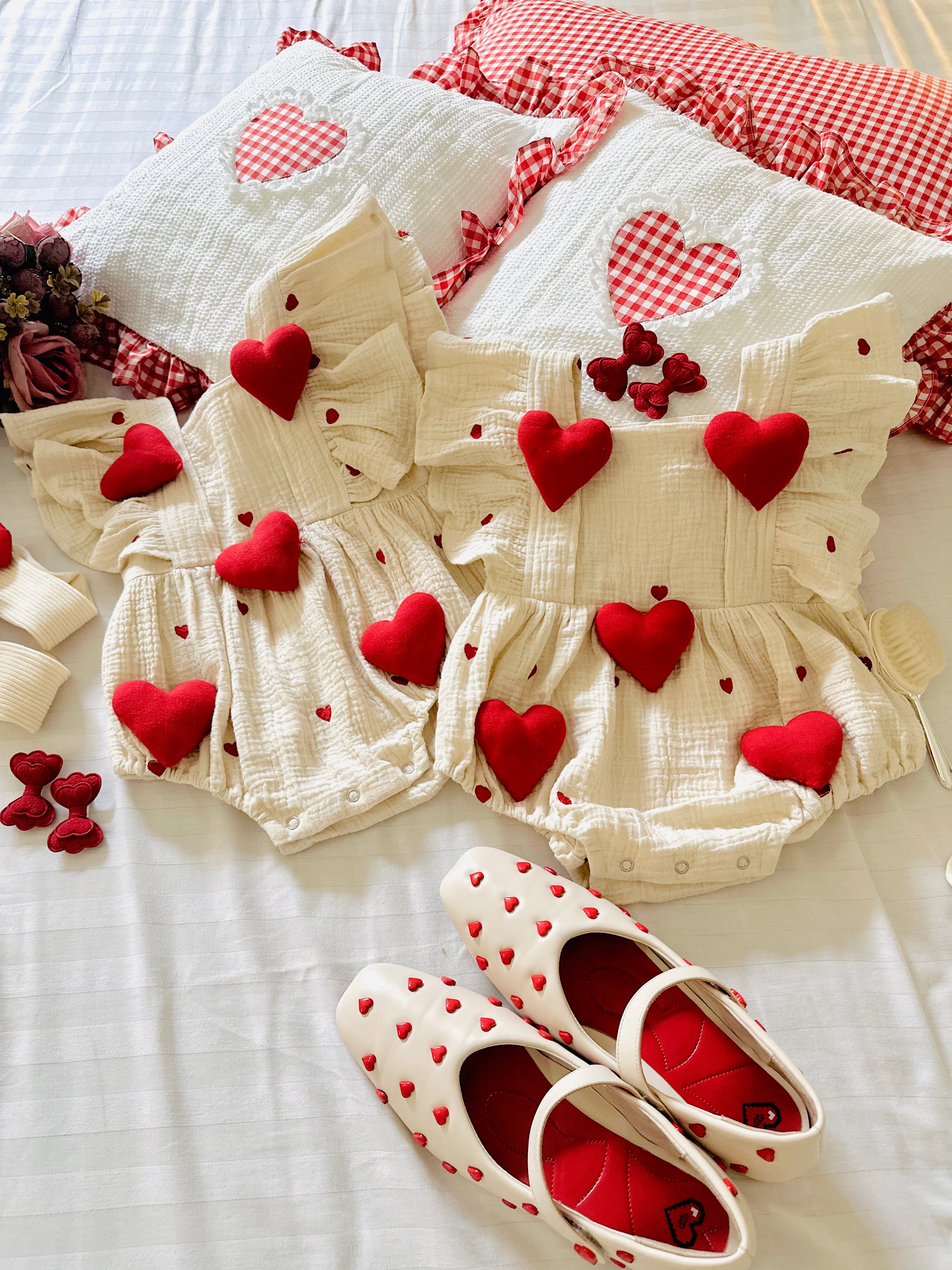 ADORABLE IVORY- COLORED ROMPER