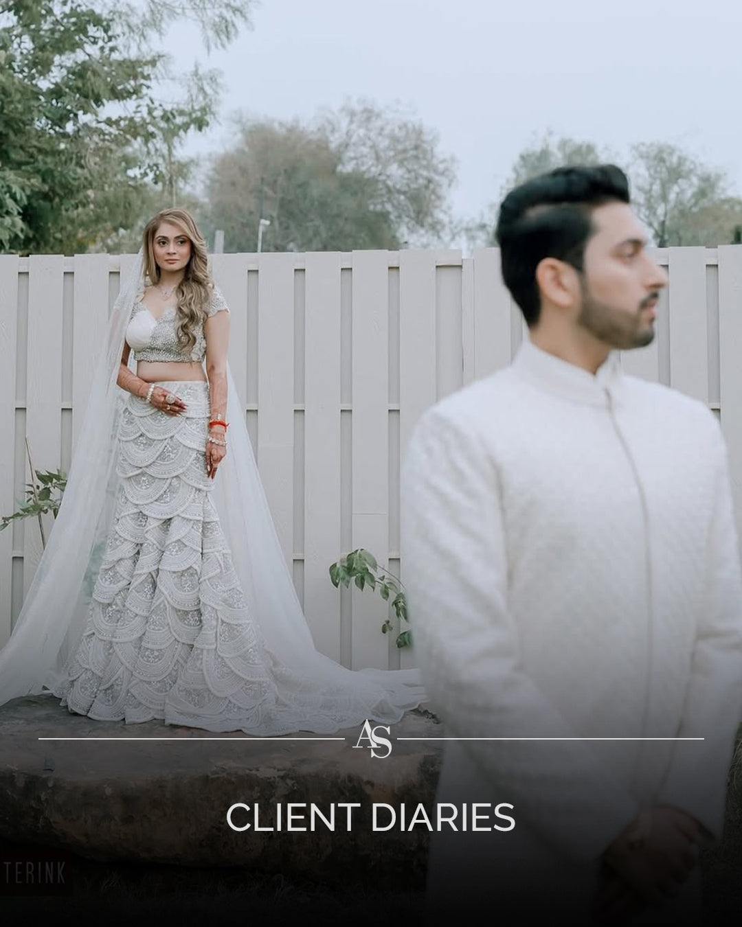 PEARL SCALLOP FISH CUT LEHENGA
