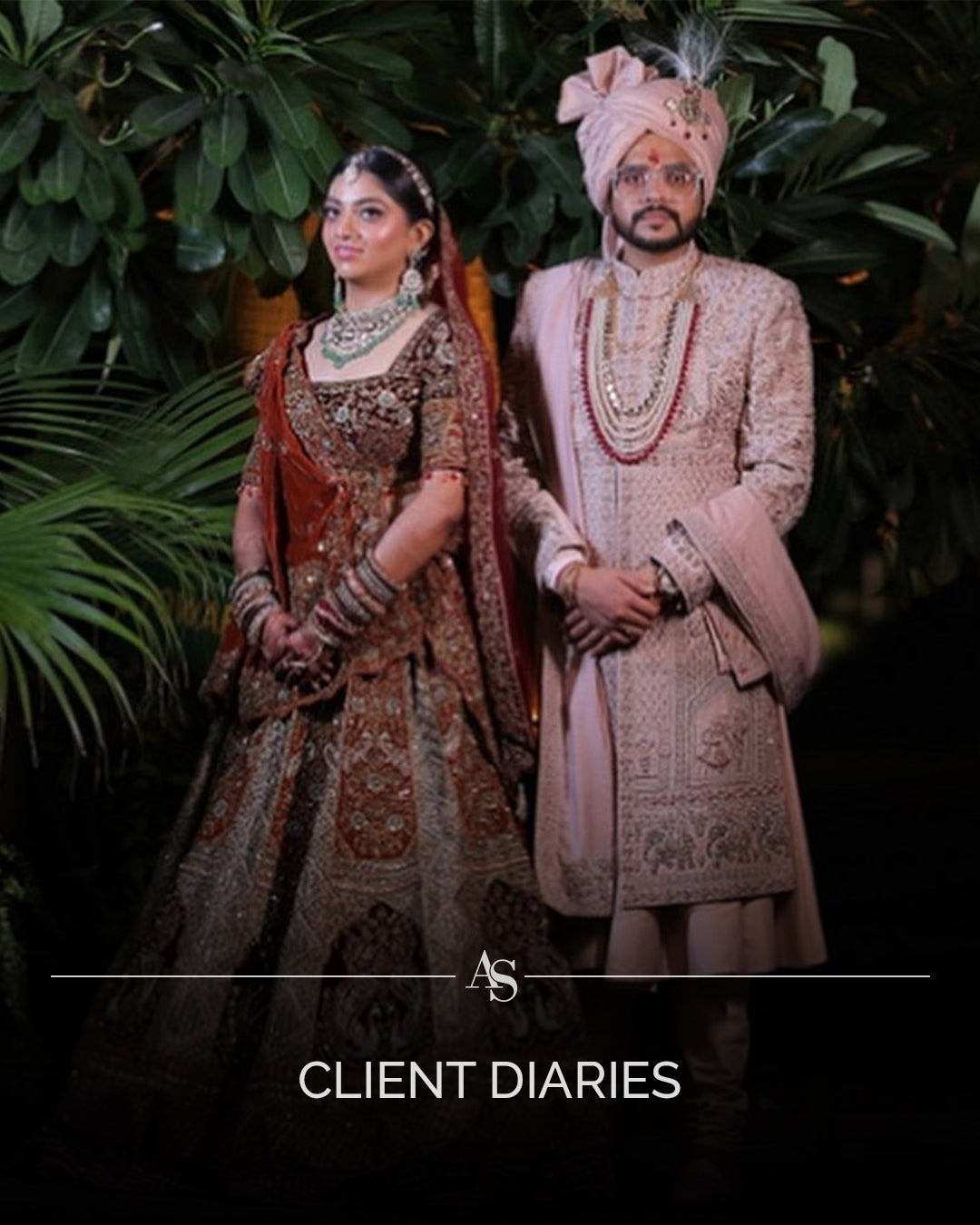 WELL CRAFTED DEEP TAUPE RED COLOR BRIDAL LEHENGA