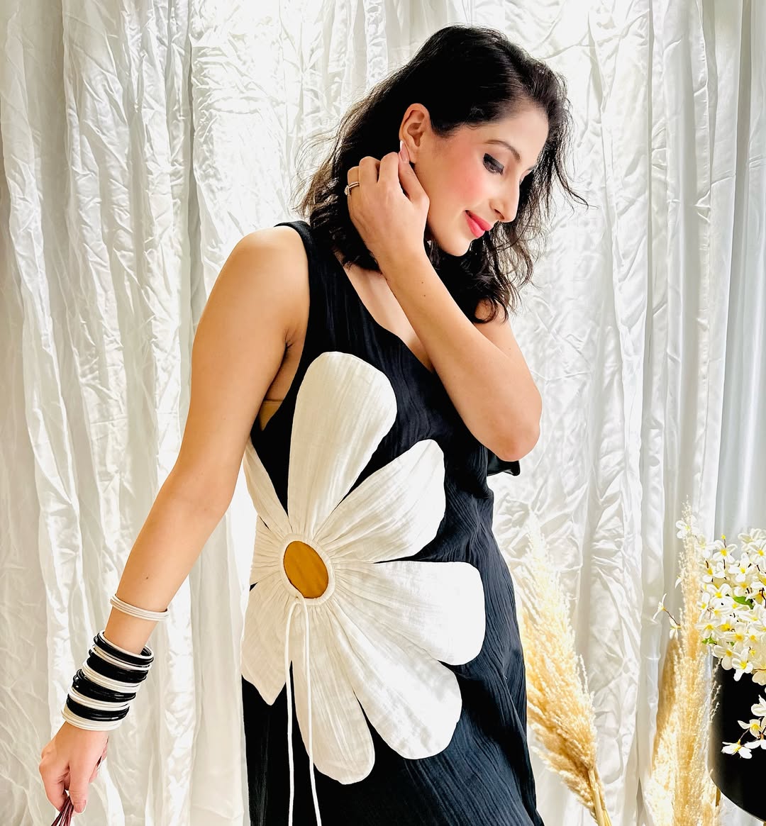 BLACK SCALLOP CO-ORD SET