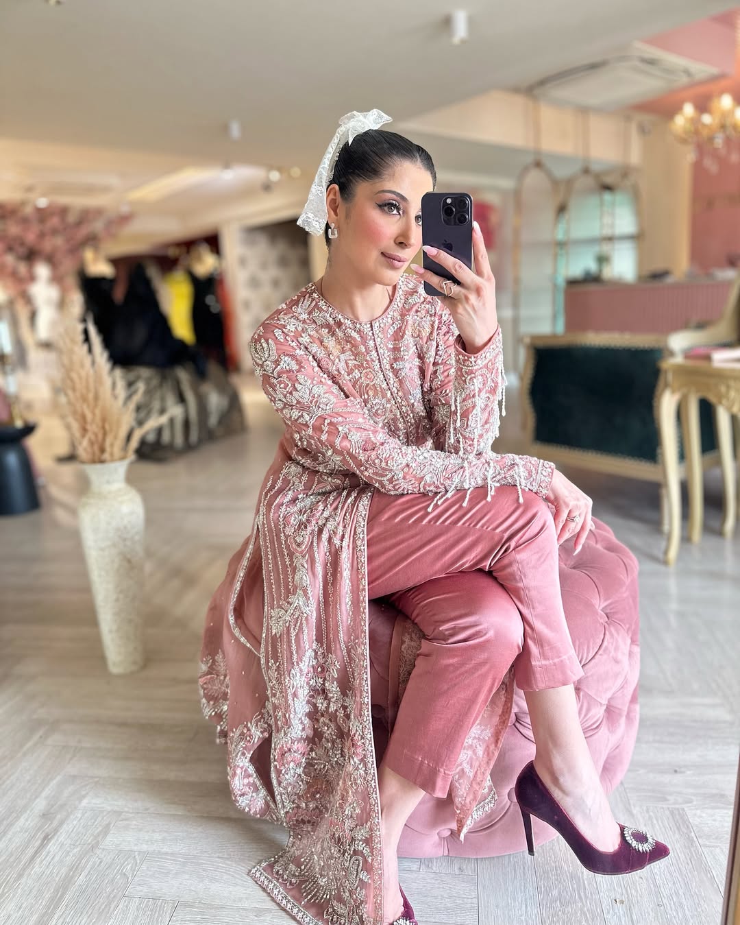 ROSE GOLD JACKET SET