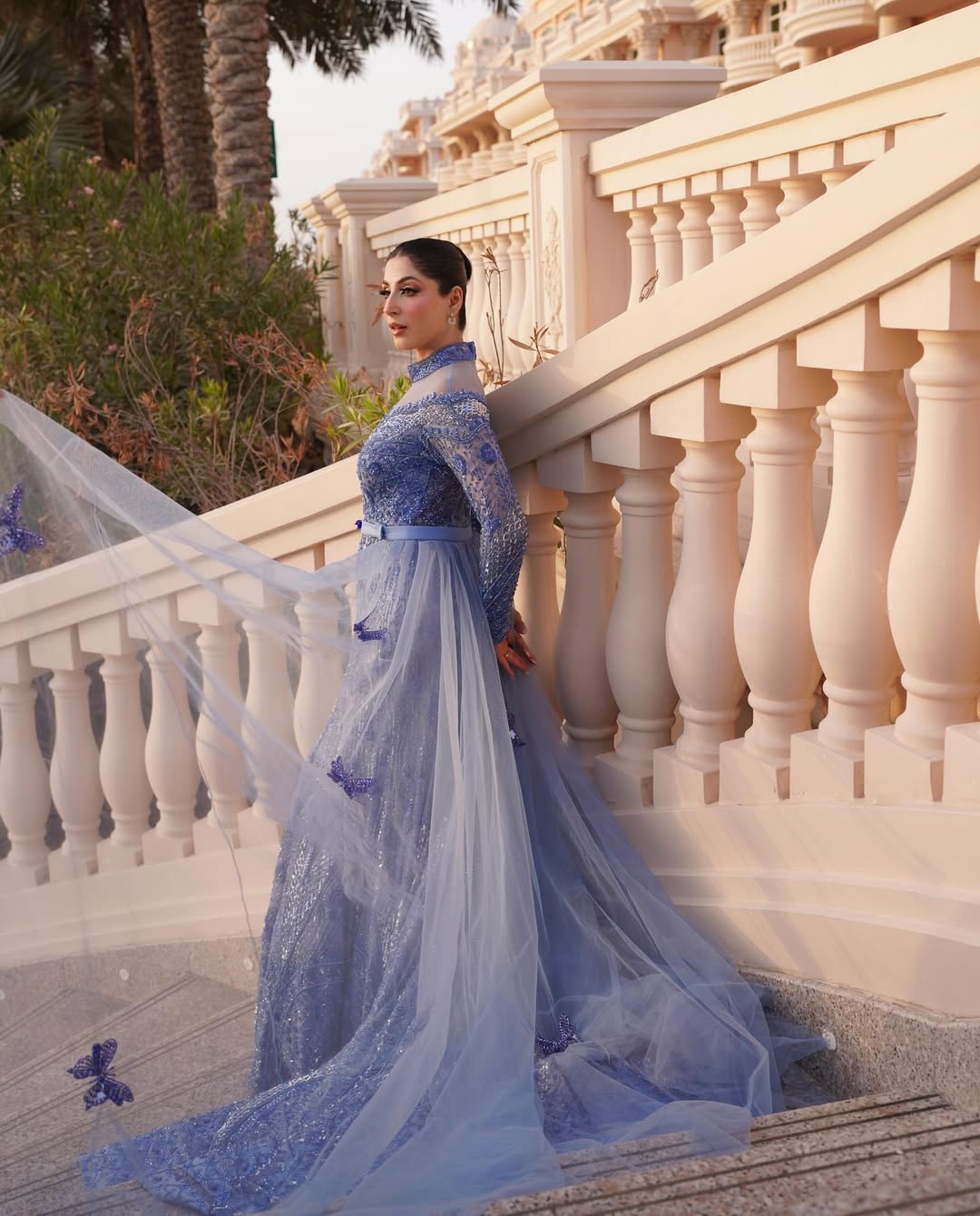 ICE BLUE GOWN