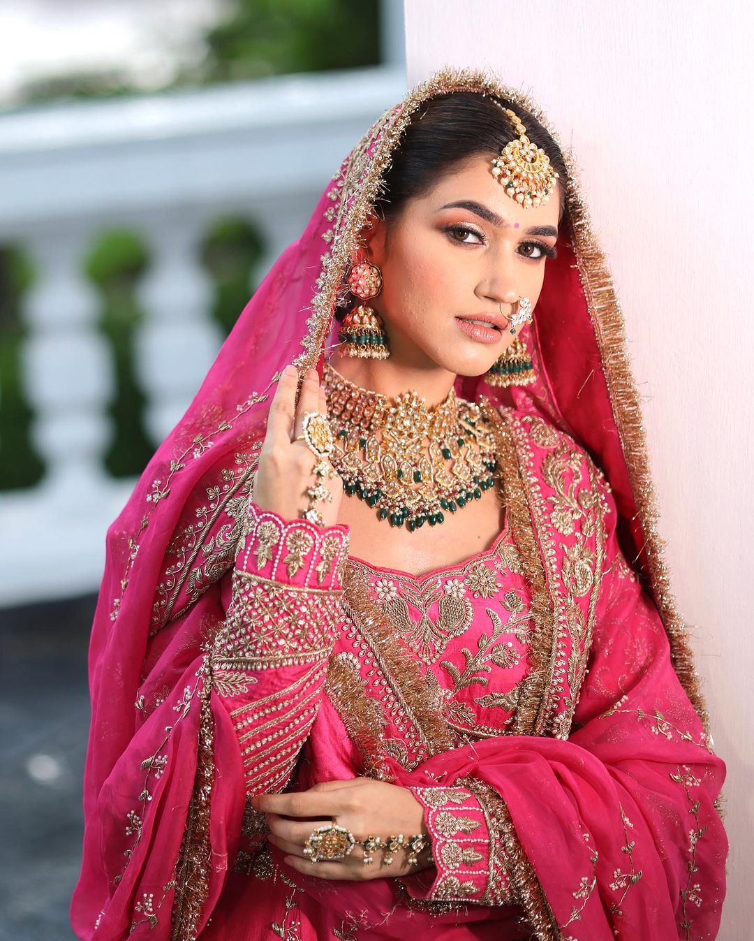 BLUSH COLOR EMBROIDRED LEHENGA SET