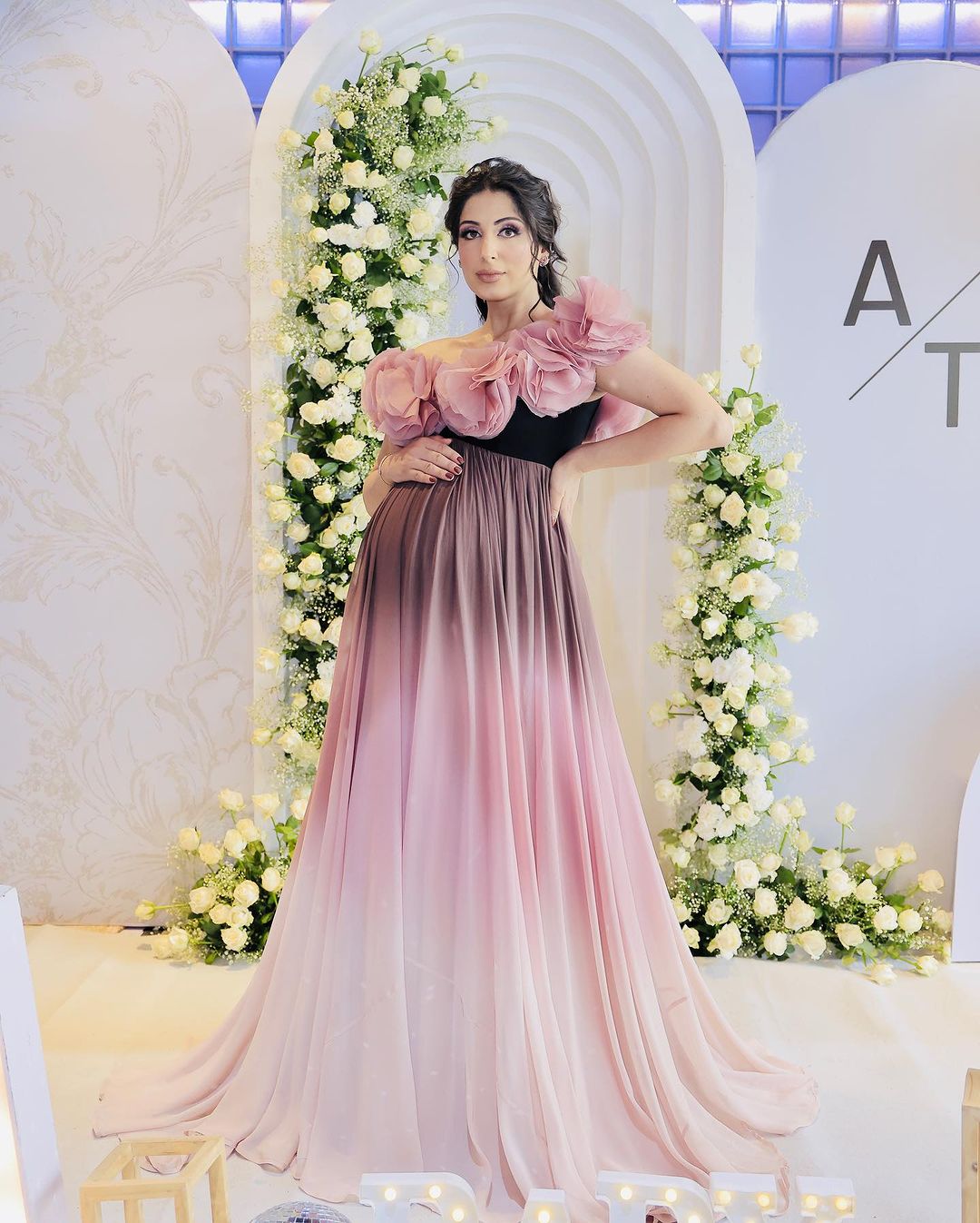 BABY PINK ANARKALI SUIT